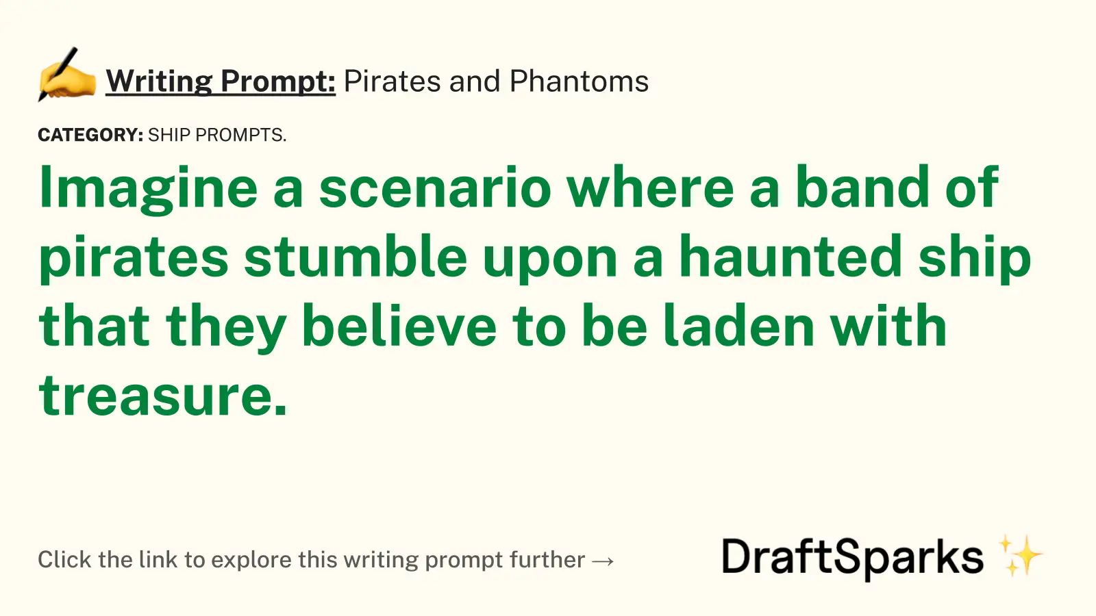 Pirates and Phantoms