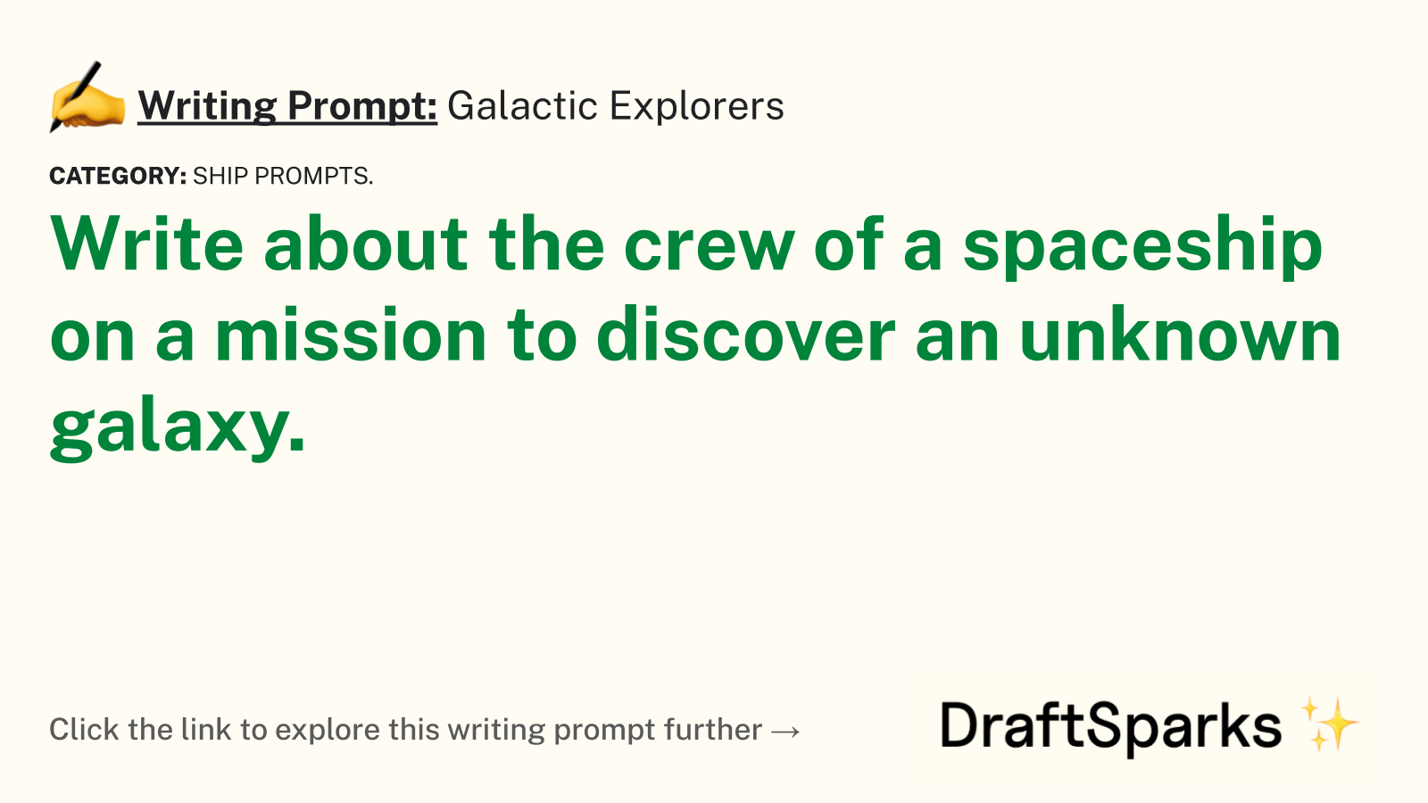 Galactic Explorers