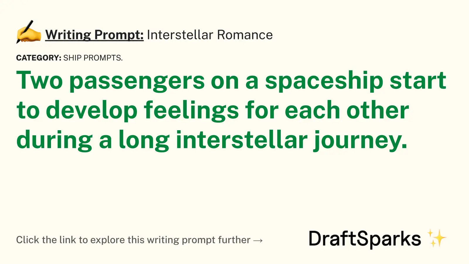 Interstellar Romance
