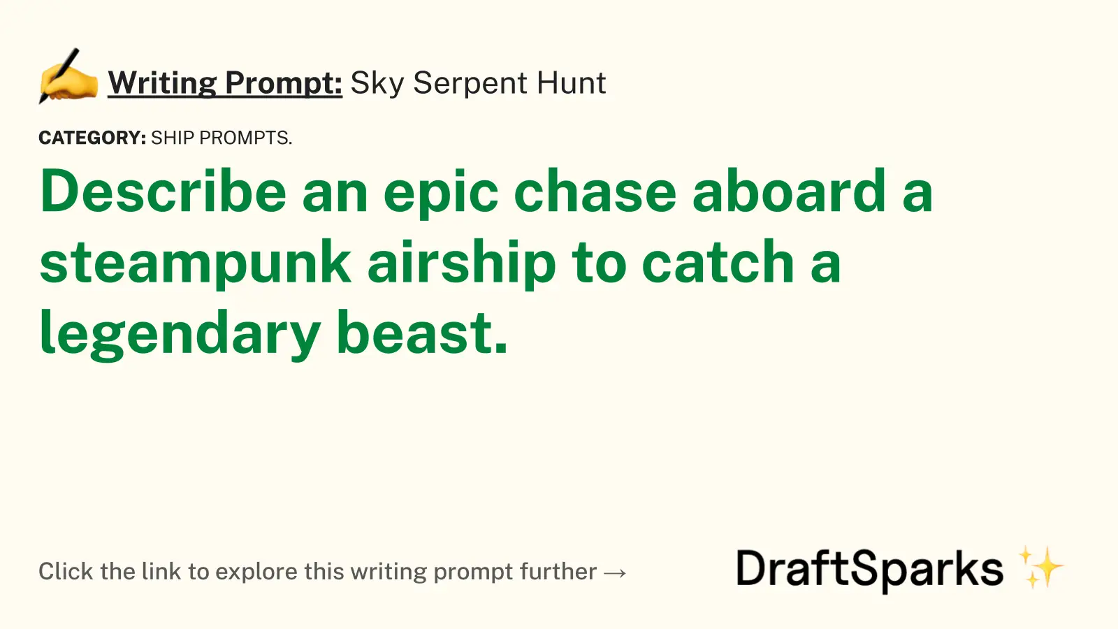 Sky Serpent Hunt