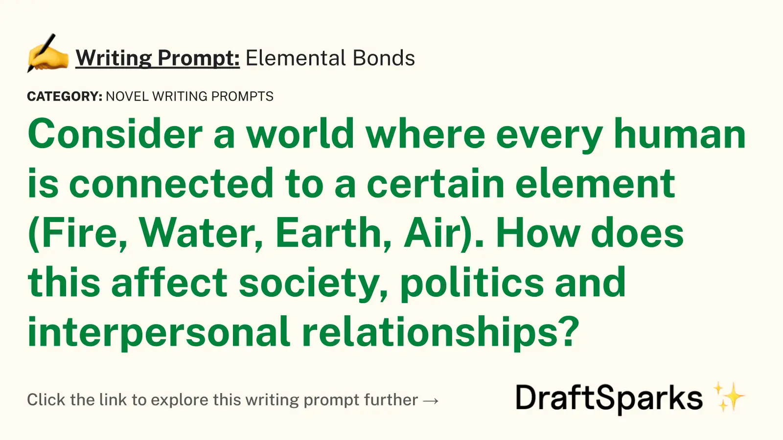 Elemental Bonds