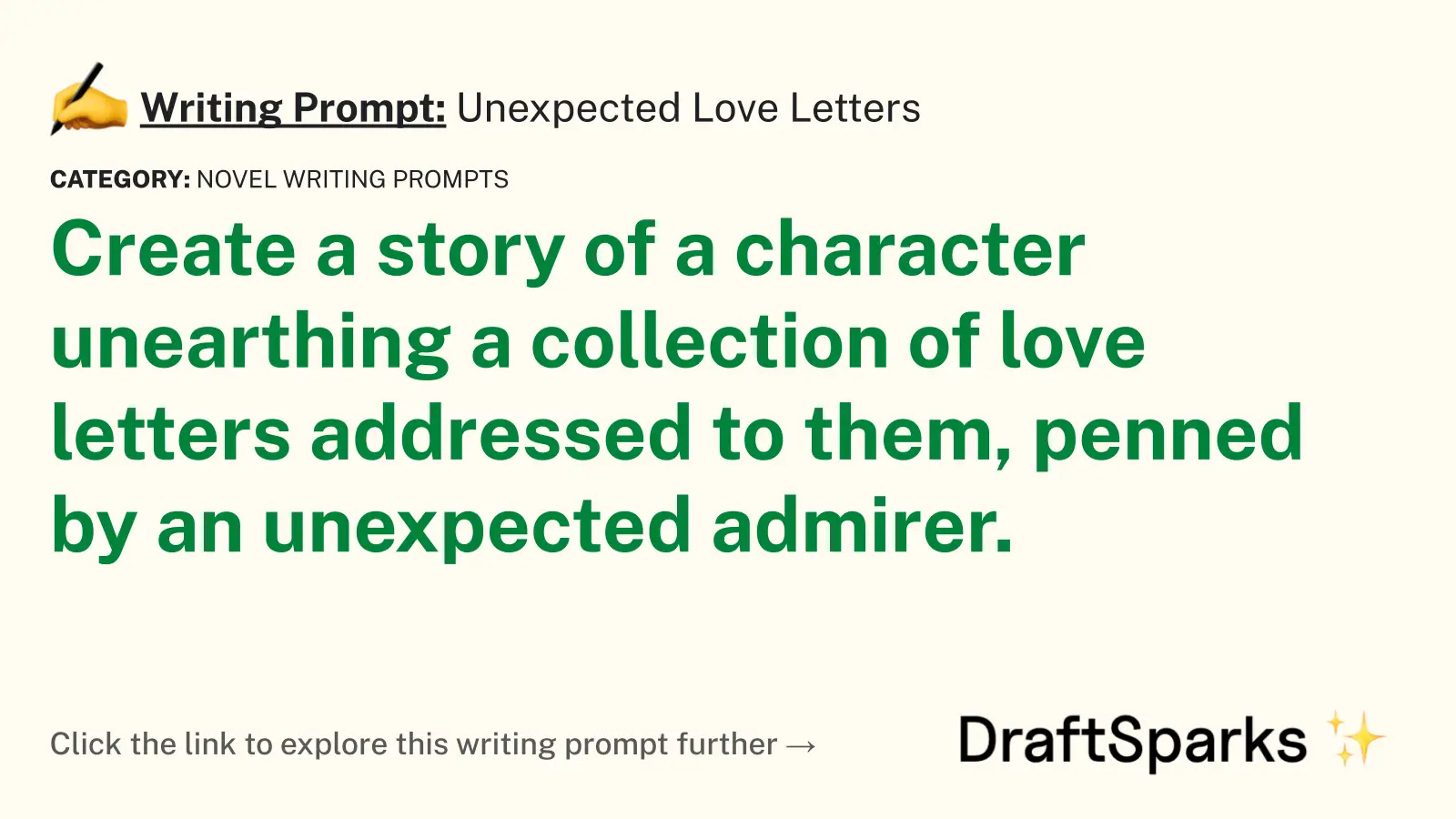 Unexpected Love Letters