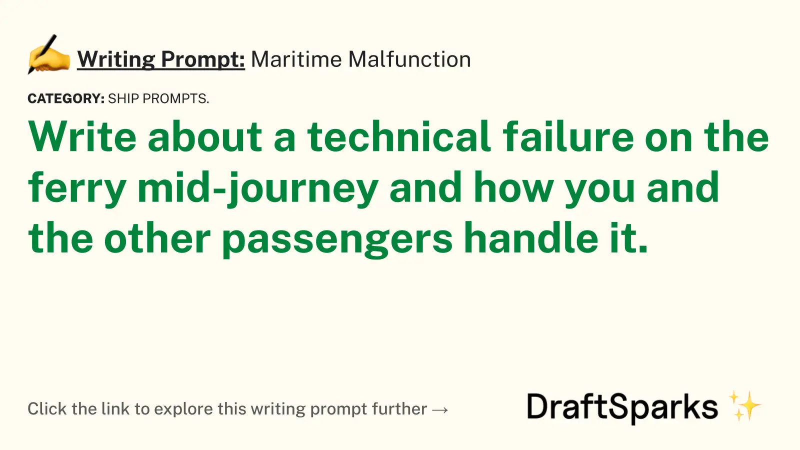 Maritime Malfunction