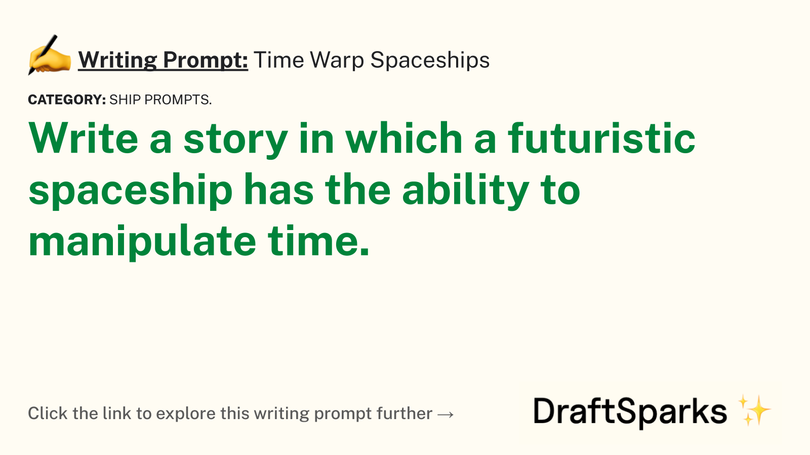 Time Warp Spaceships