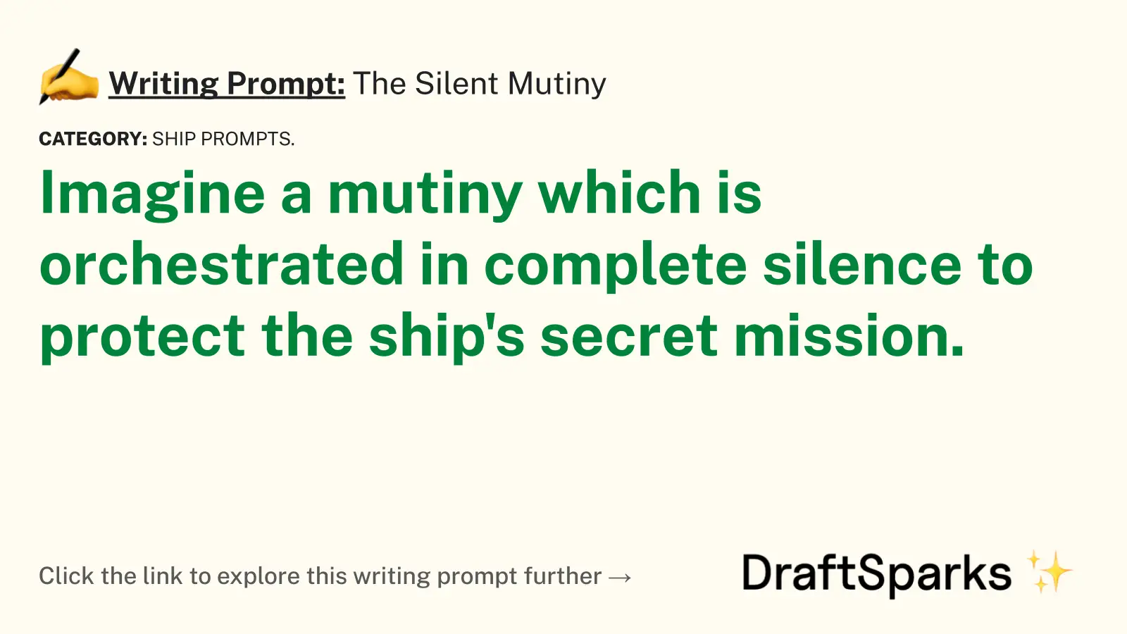 The Silent Mutiny
