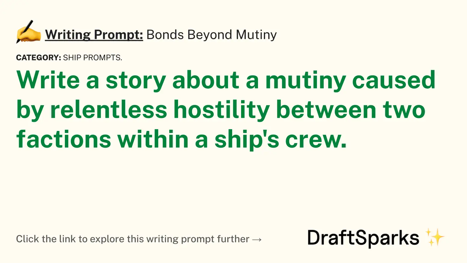Bonds Beyond Mutiny