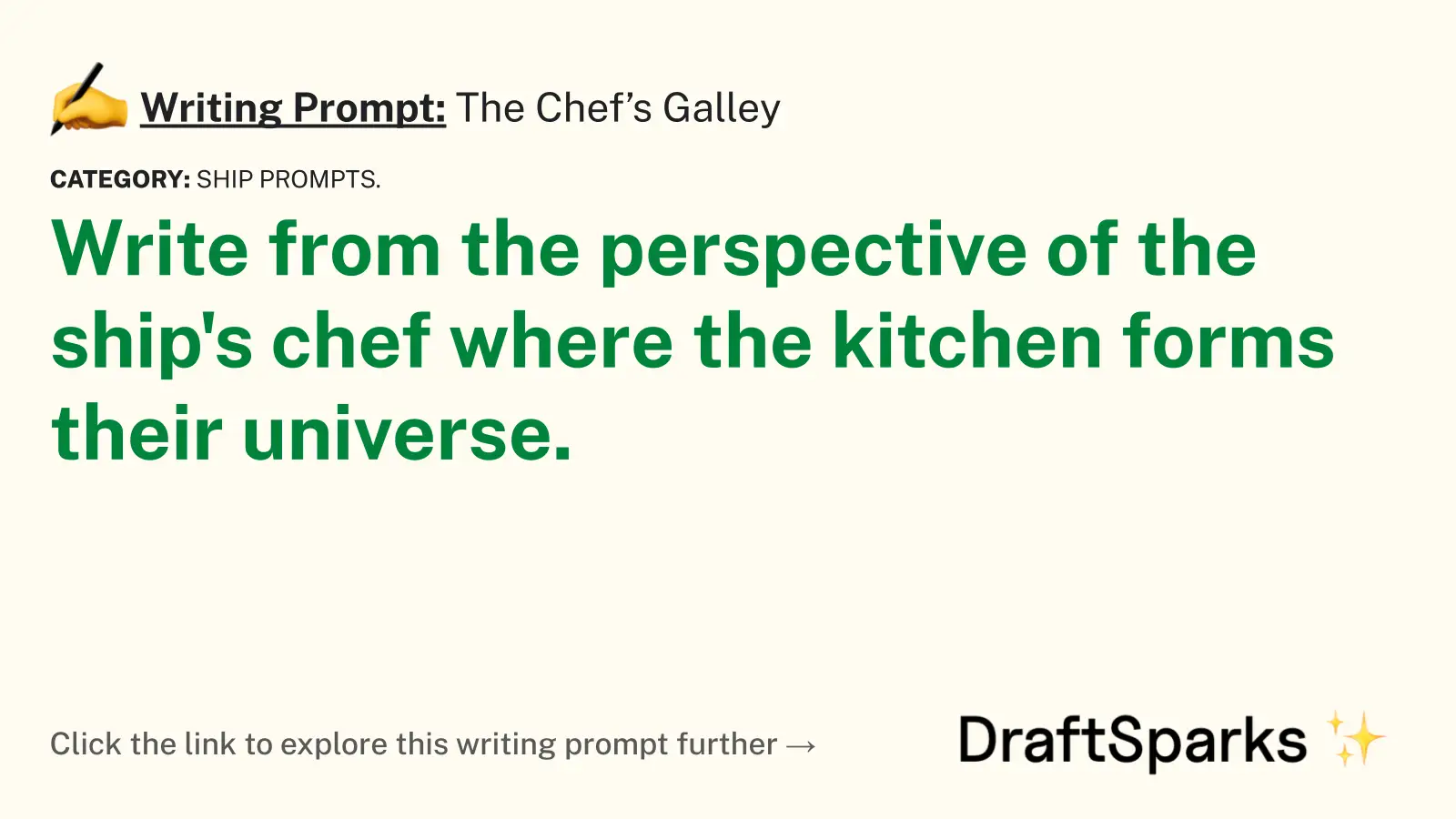 The Chef’s Galley