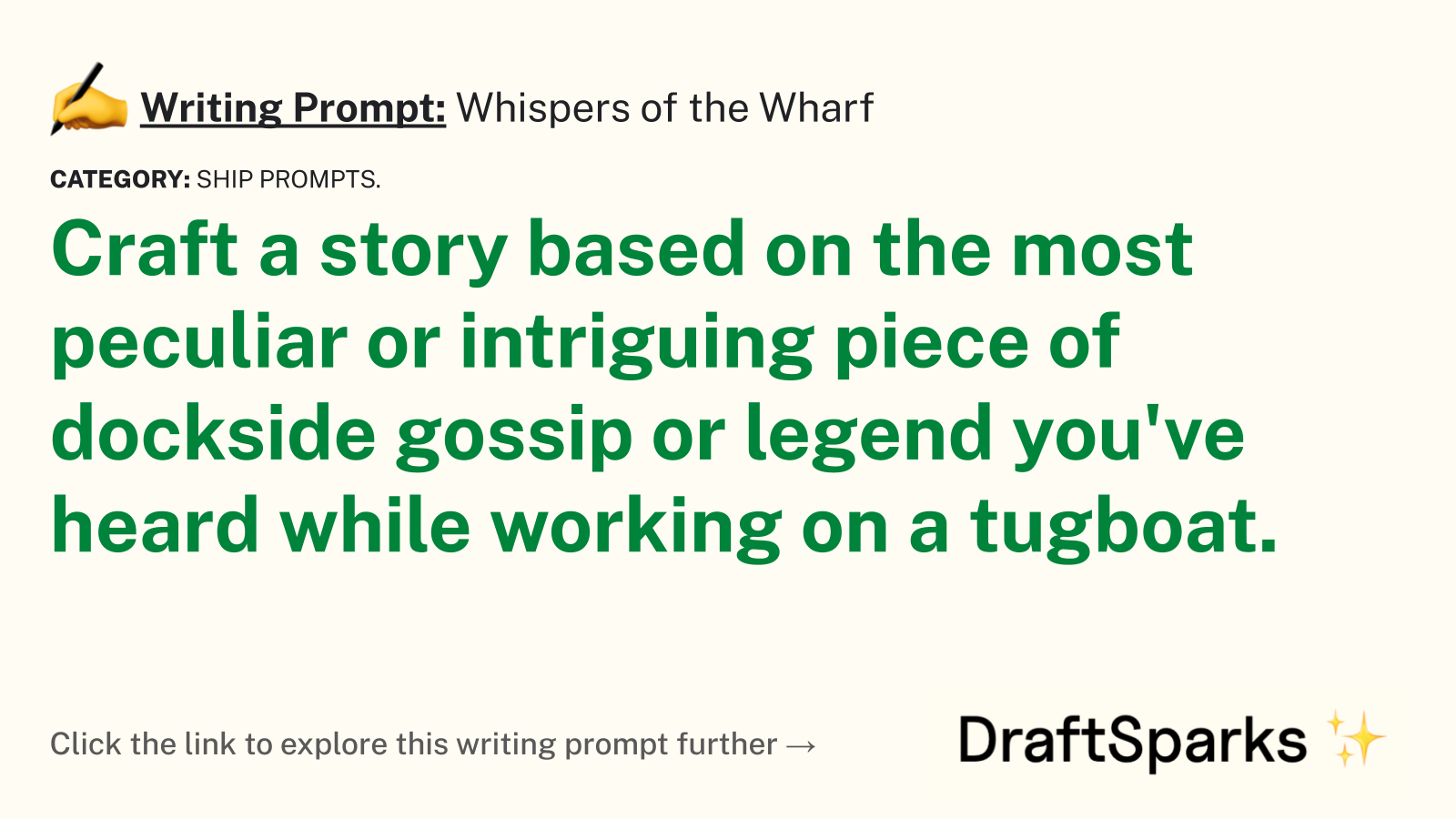 Whispers of the Wharf