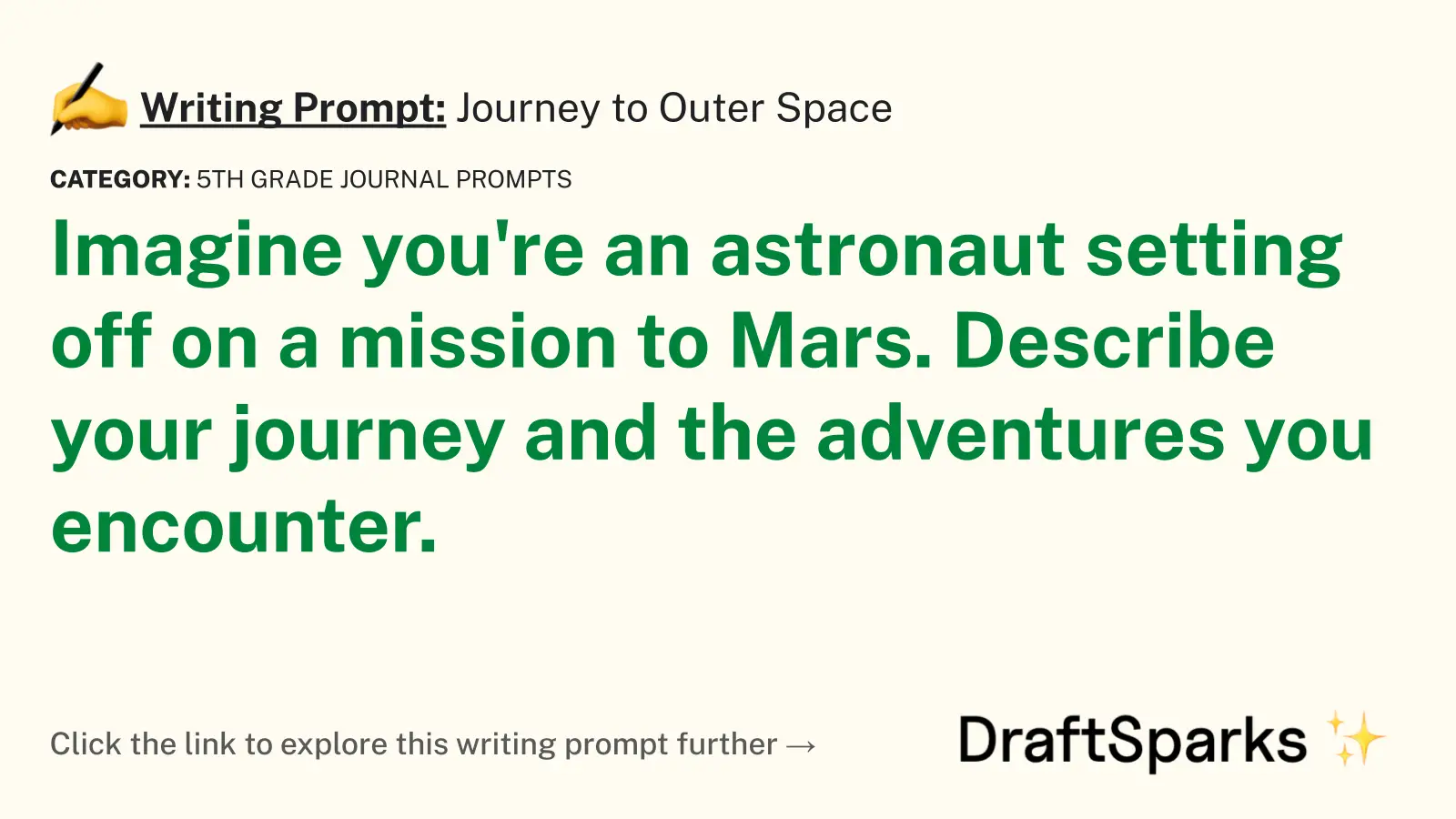 Journey to Outer Space