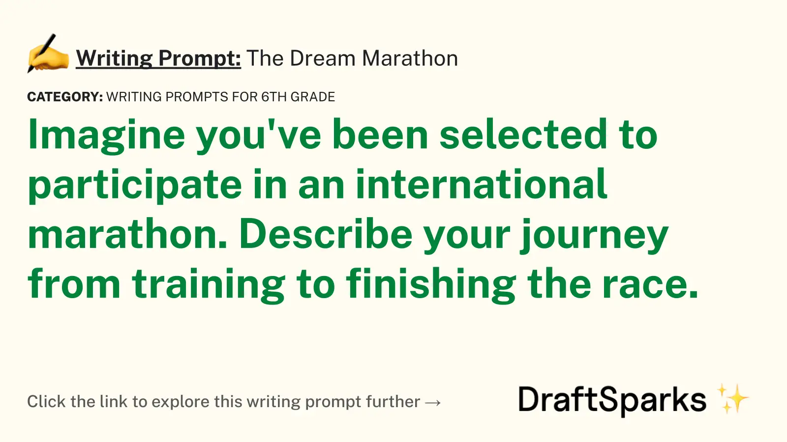The Dream Marathon