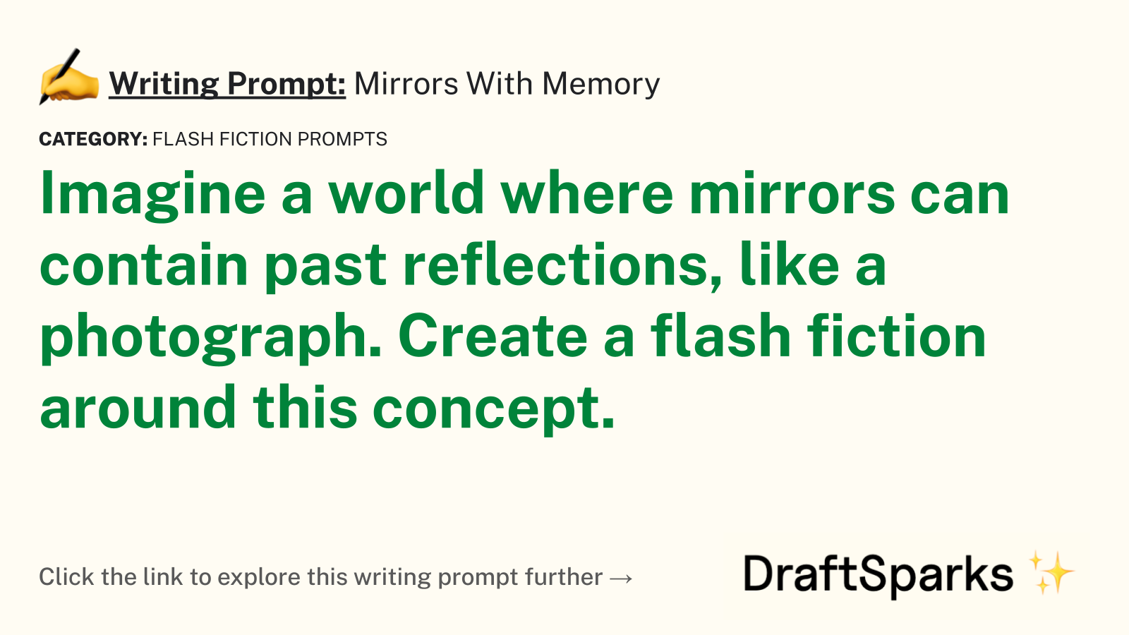 Mirrors With Memory