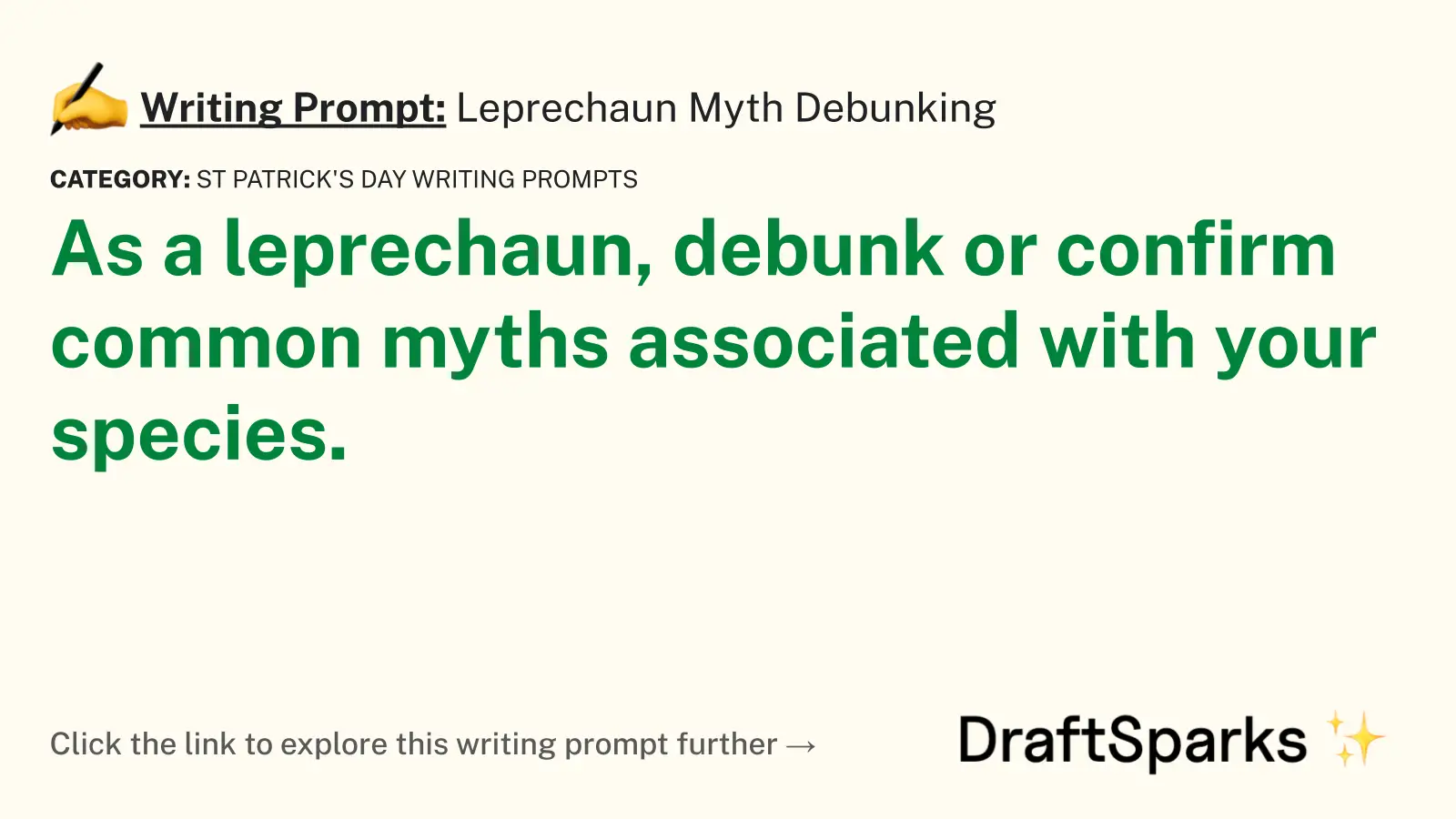 Leprechaun Myth Debunking