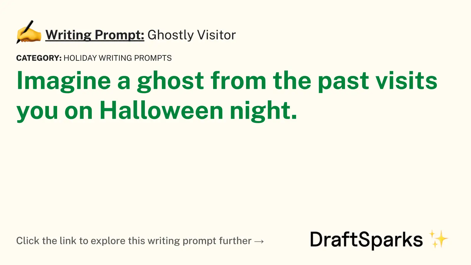Ghostly Visitor