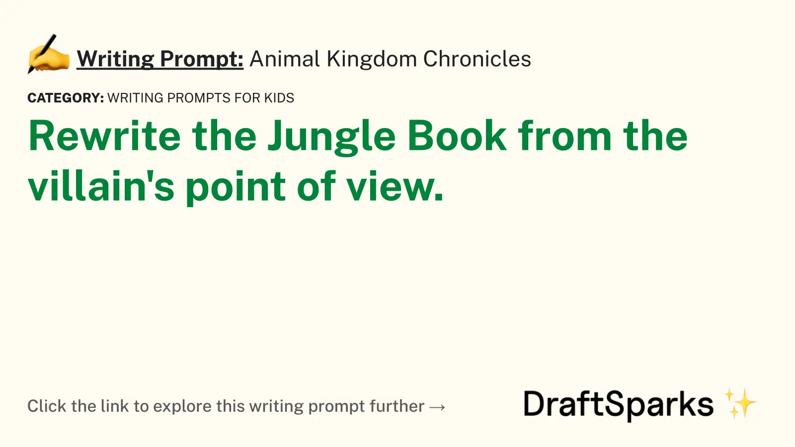 Animal Kingdom Chronicles