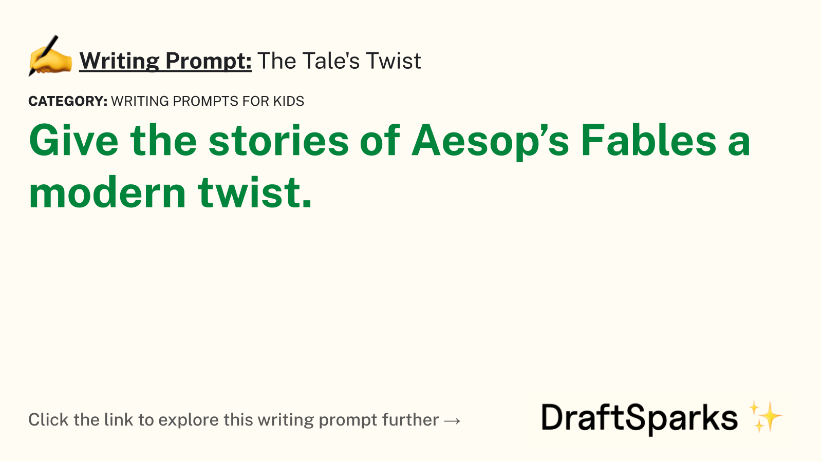 The Tale’s Twist