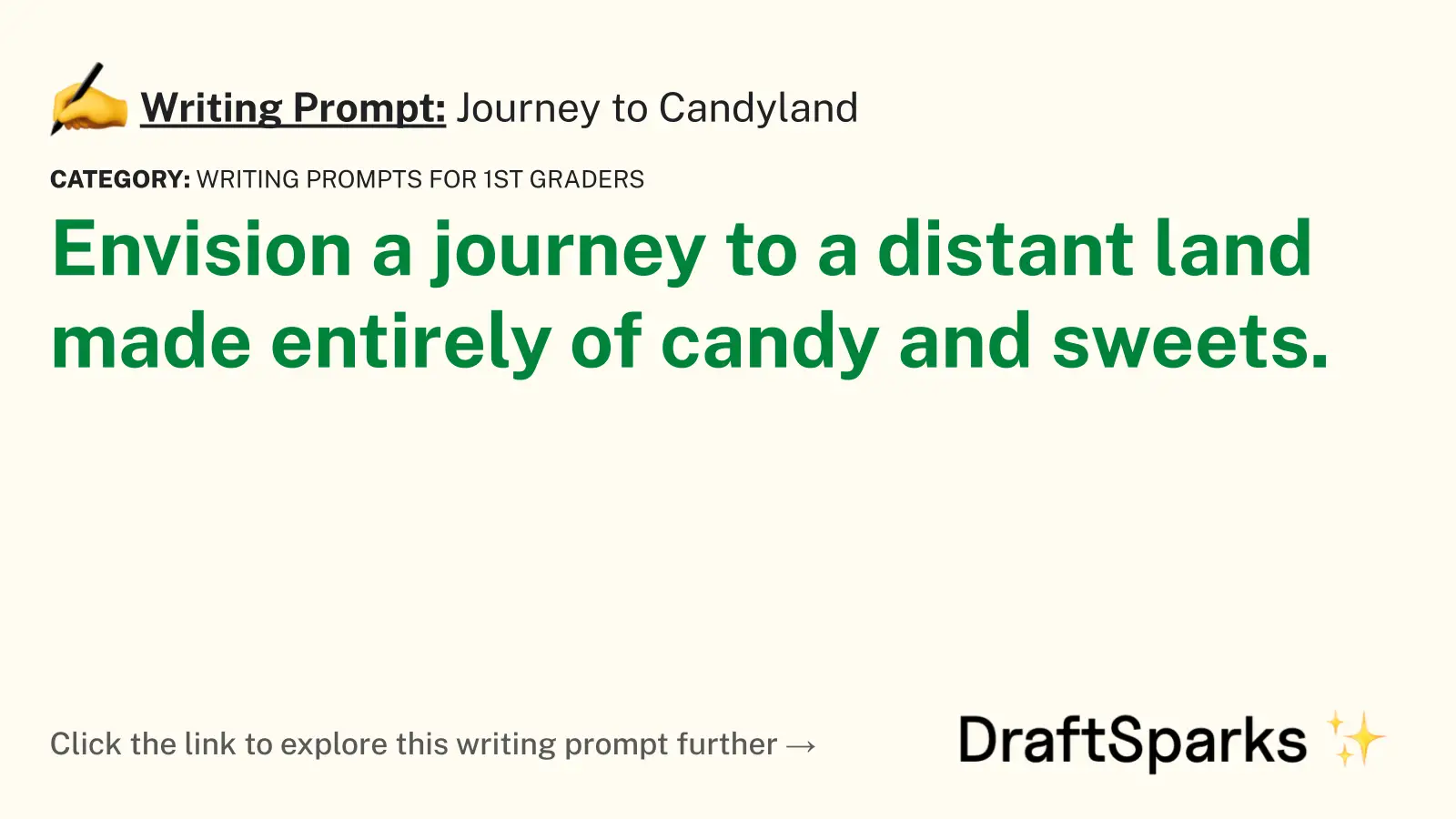 Journey to Candyland