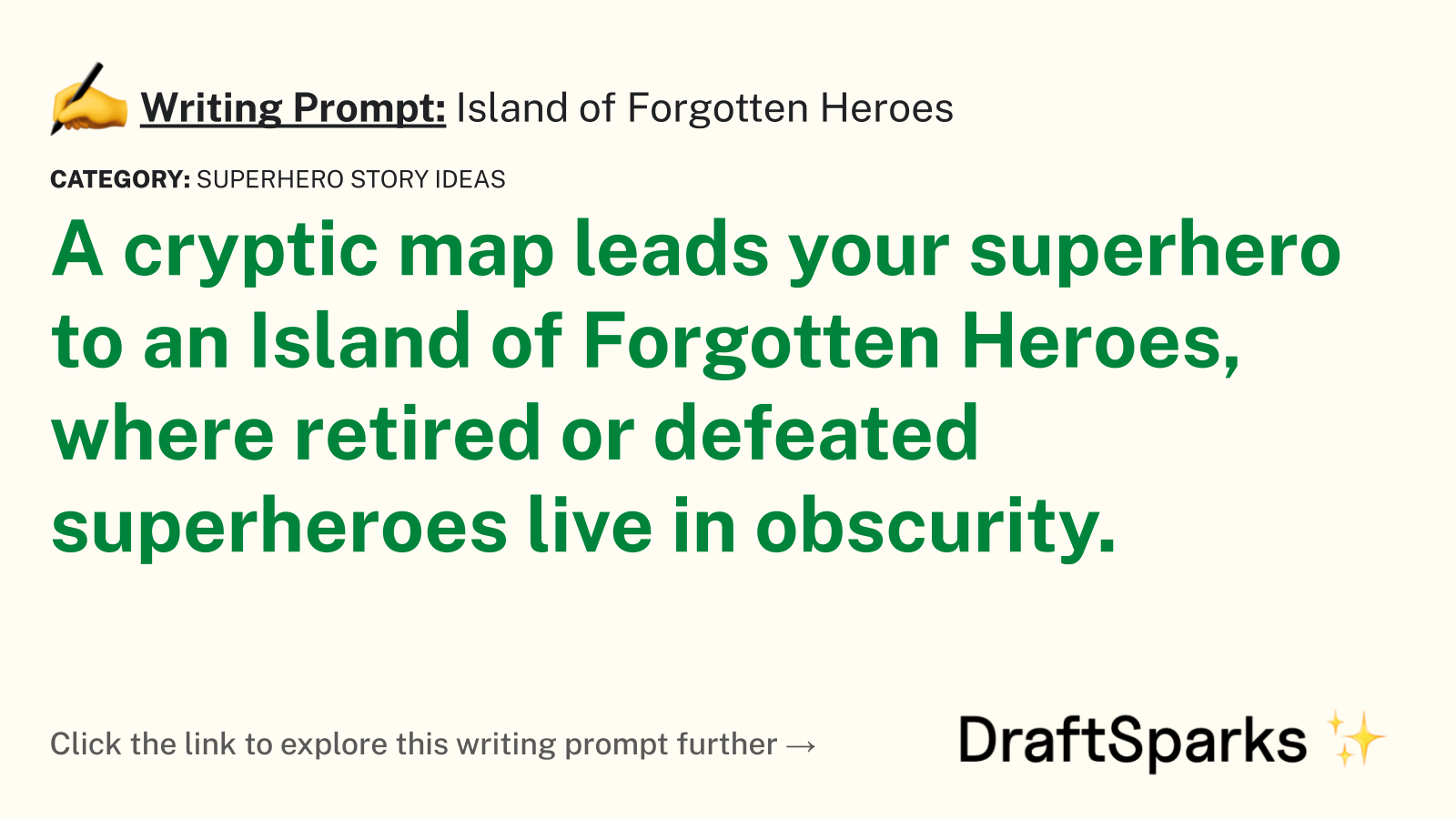 Island of Forgotten Heroes