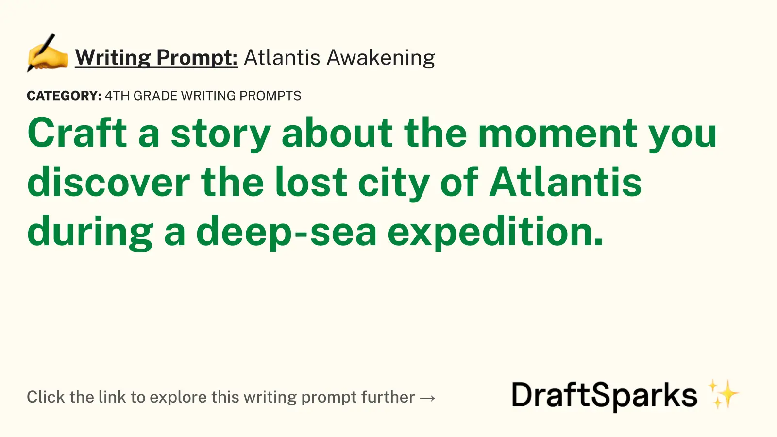 Atlantis Awakening