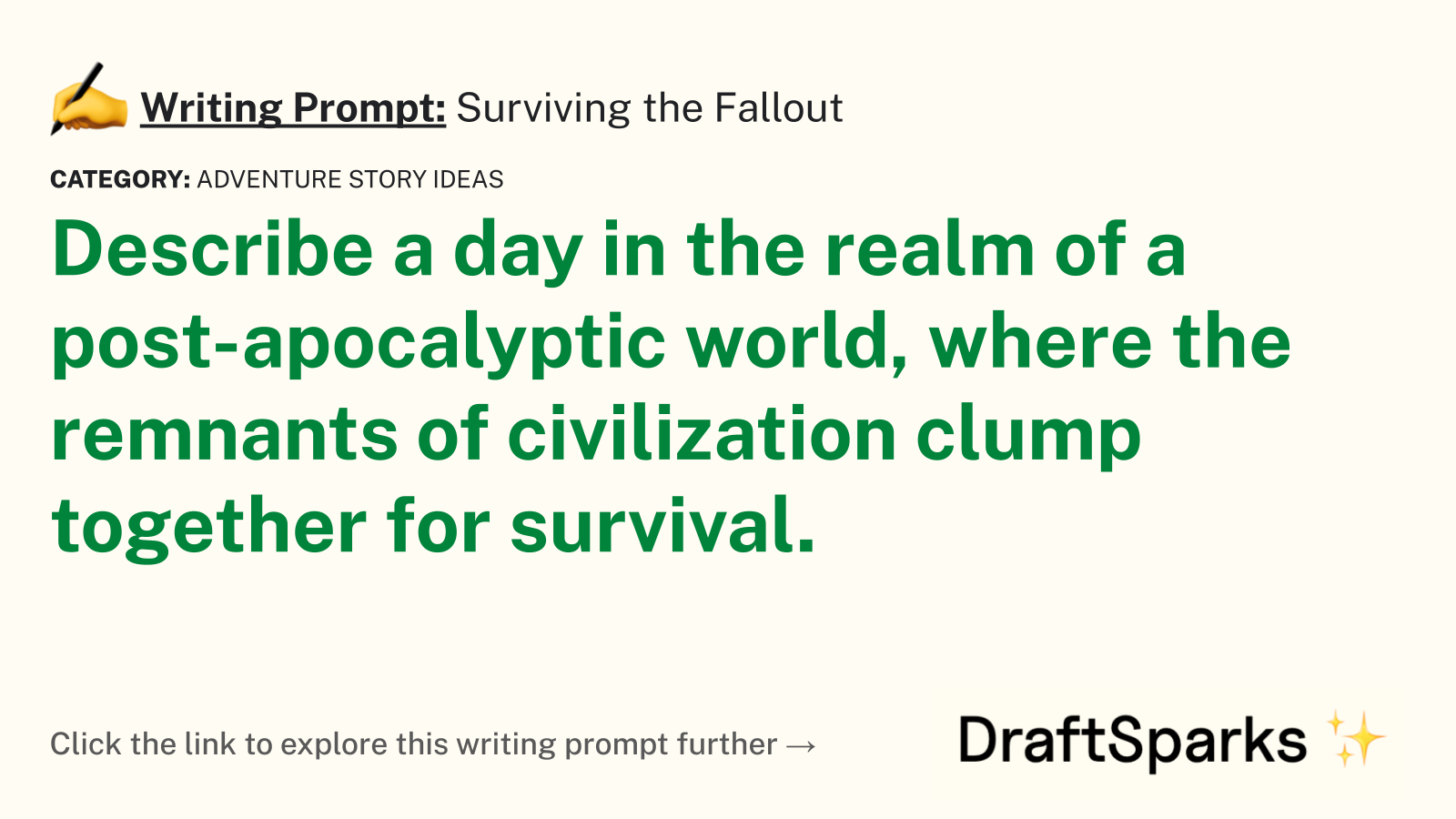 Surviving the Fallout