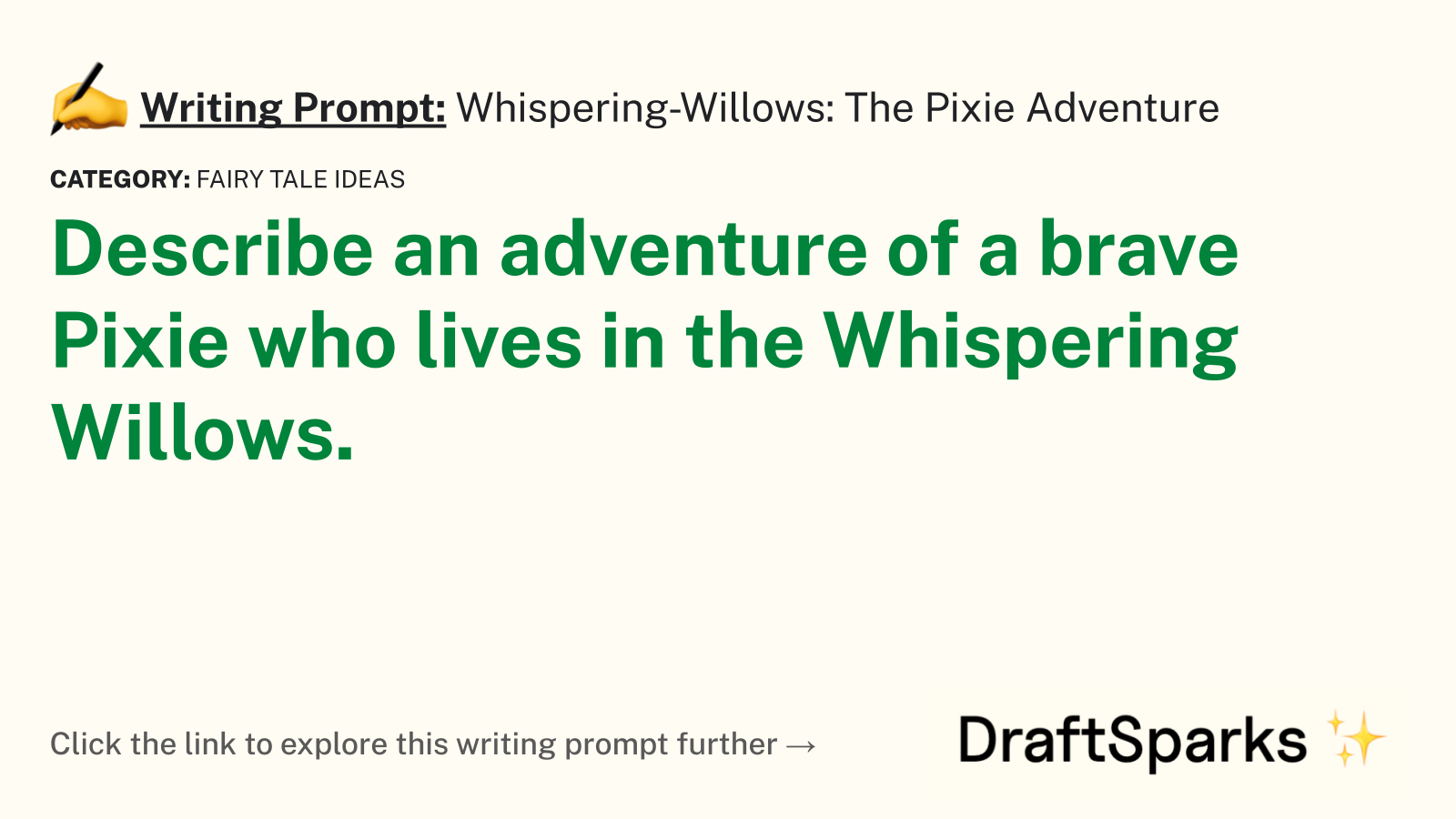 Whispering-Willows: The Pixie Adventure