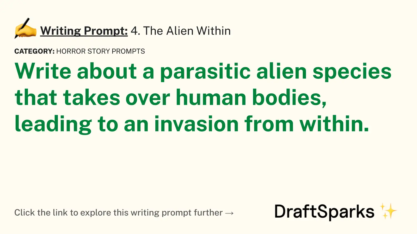 4. The Alien Within