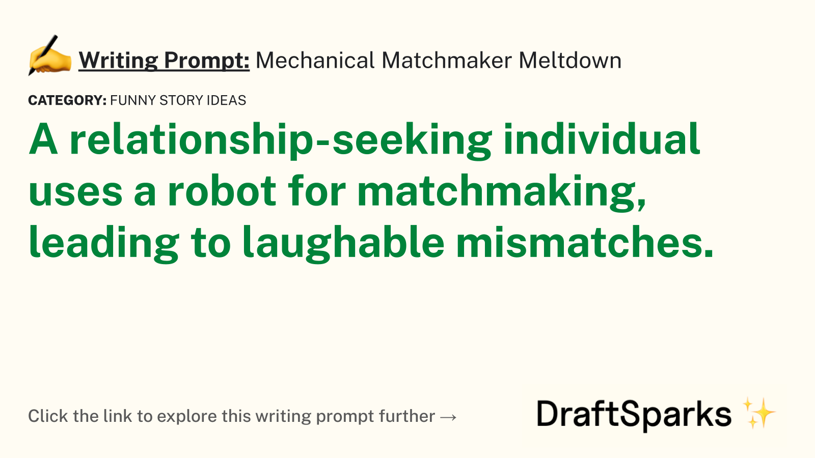Mechanical Matchmaker Meltdown