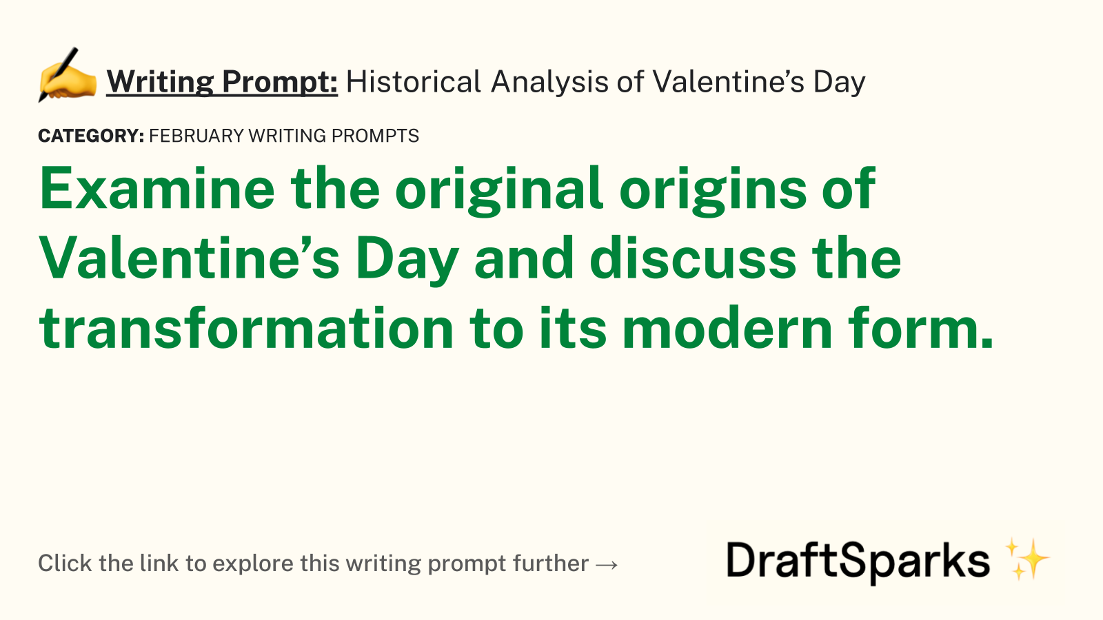 Historical Analysis of Valentine’s Day