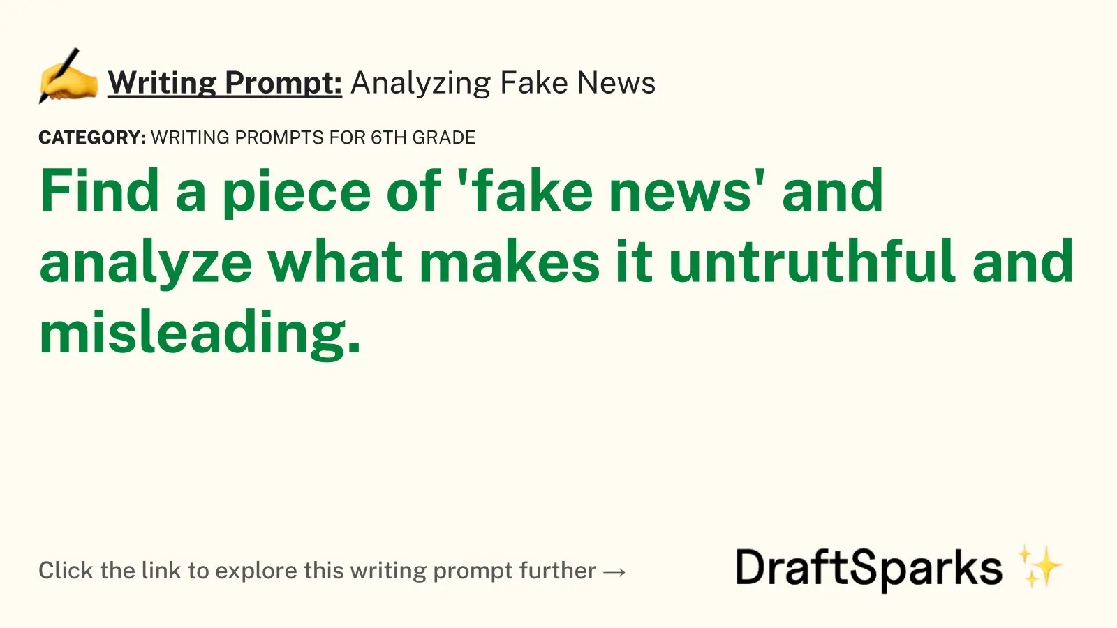 Analyzing Fake News
