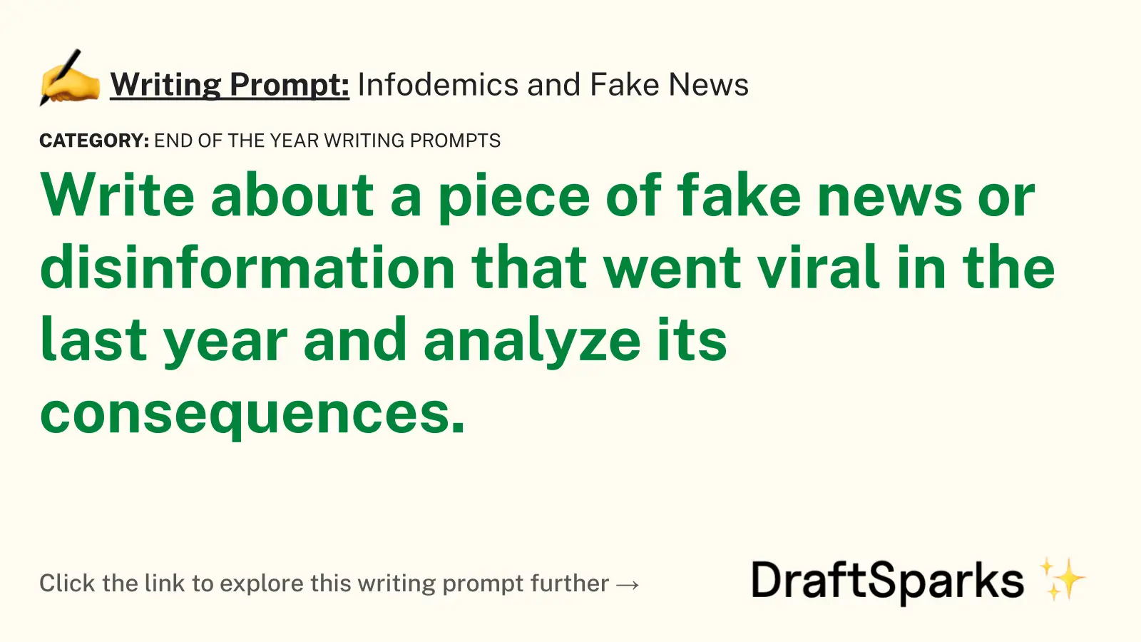 Infodemics and Fake News