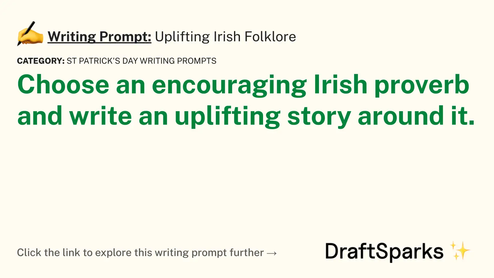 Uplifting Irish Folklore