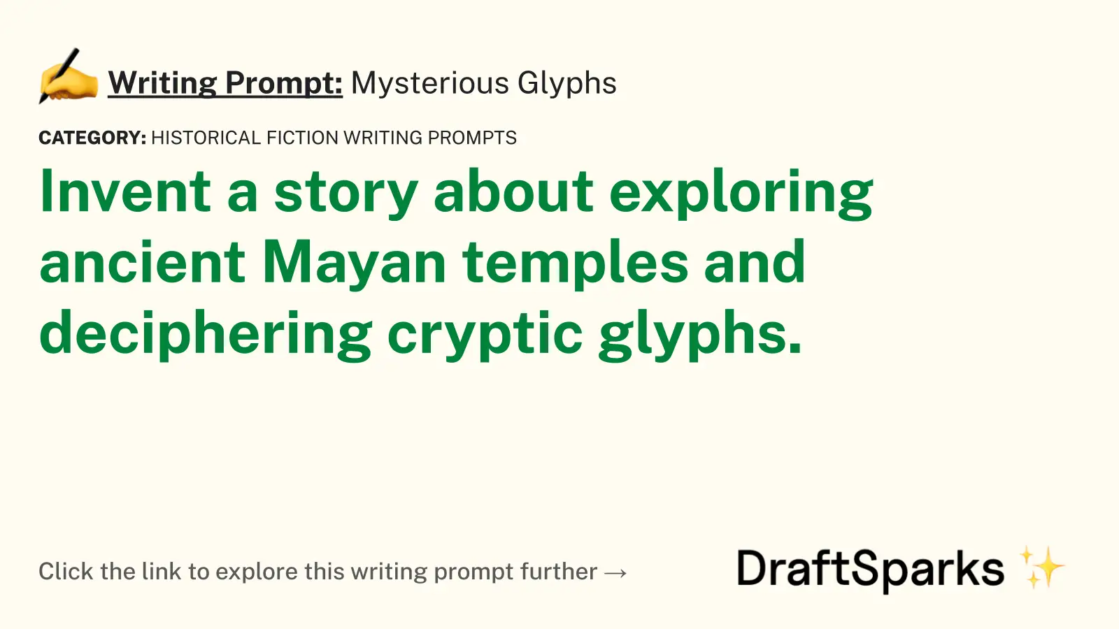 Mysterious Glyphs