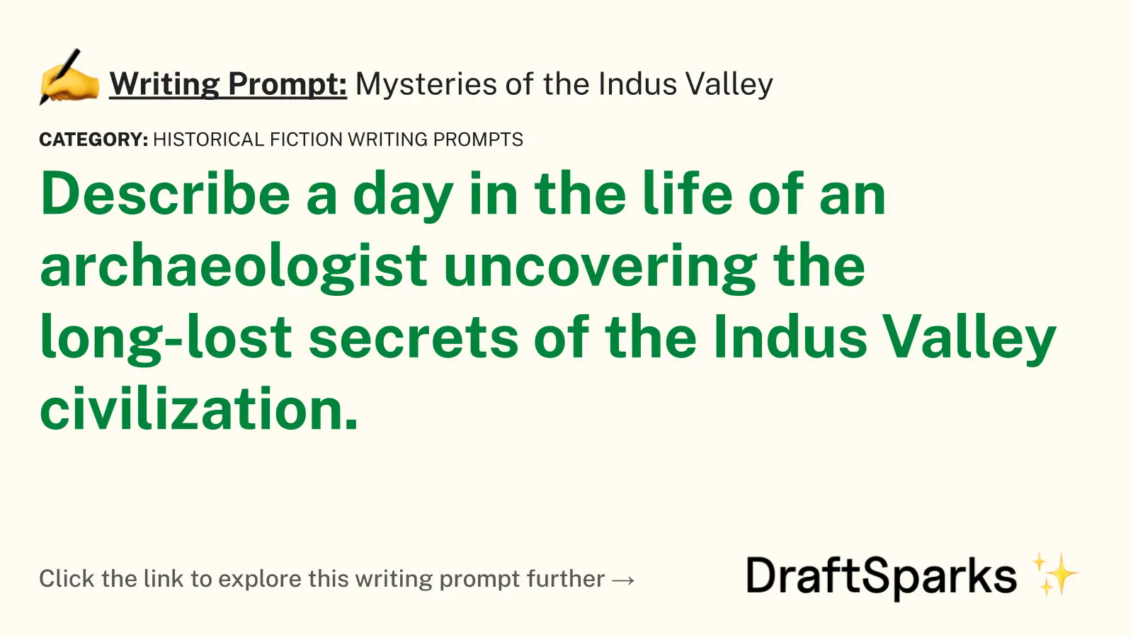 Mysteries of the Indus Valley