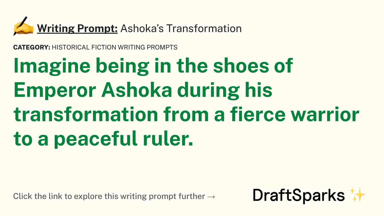 Ashoka’s Transformation
