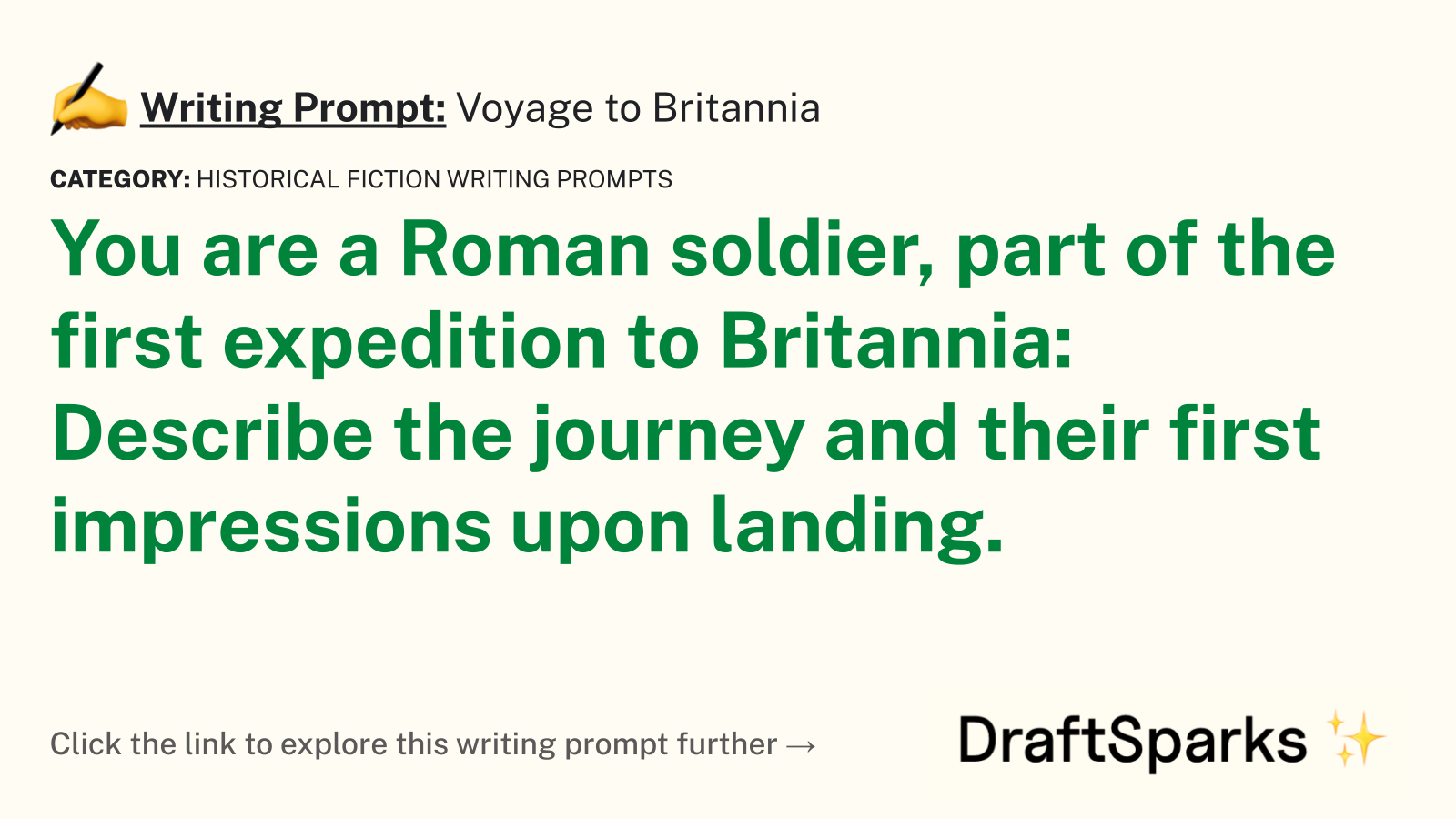 Voyage to Britannia