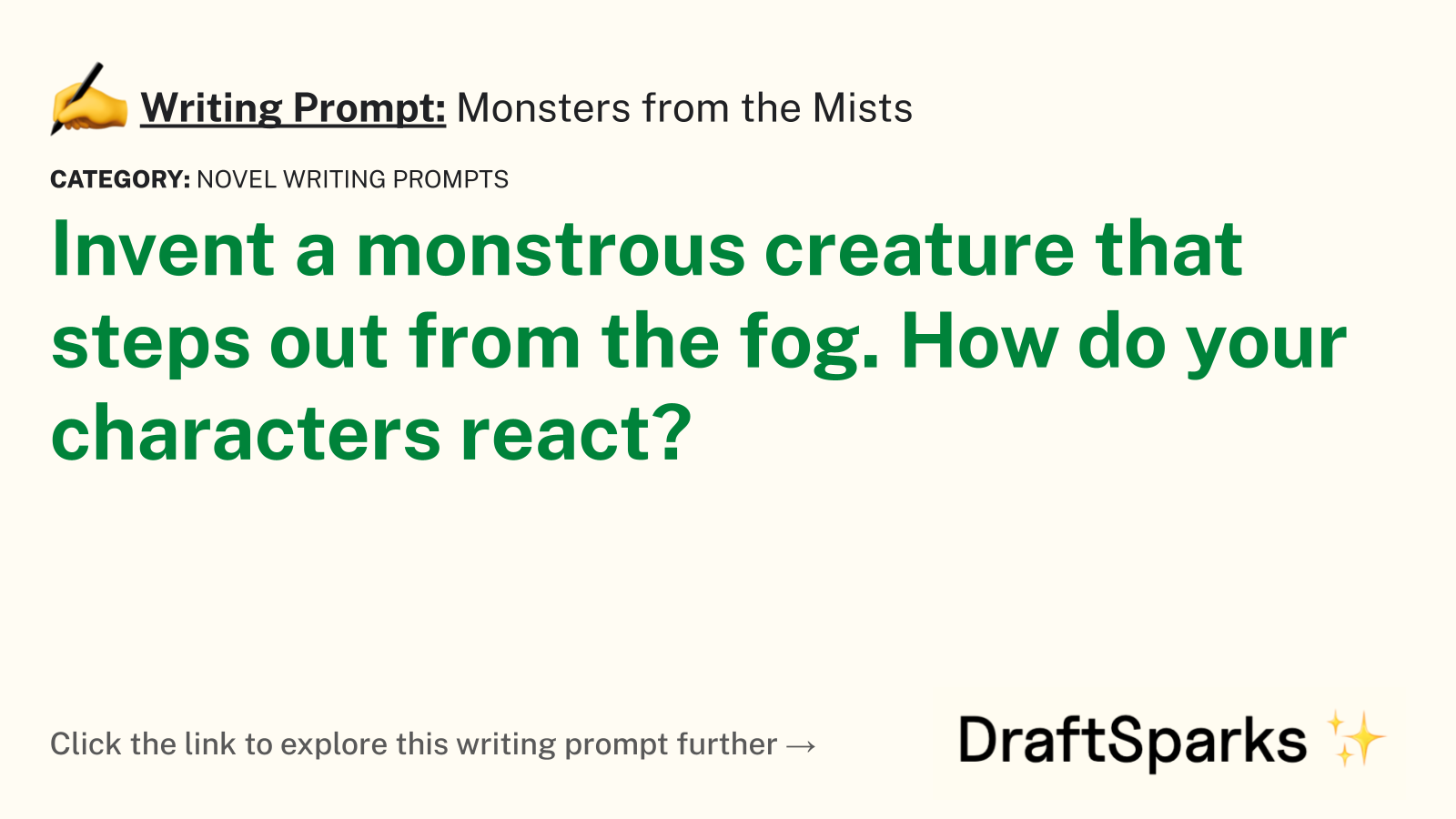 Monsters from the Mists
