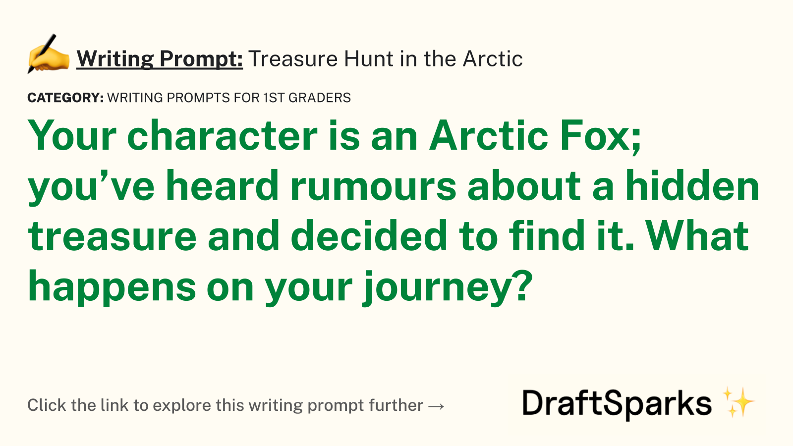 Treasure Hunt in the Arctic