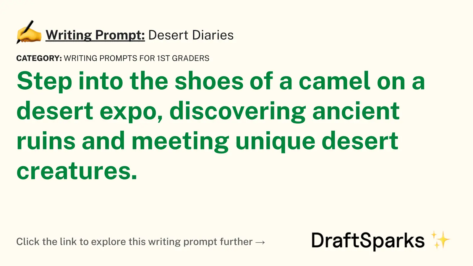 Desert Diaries