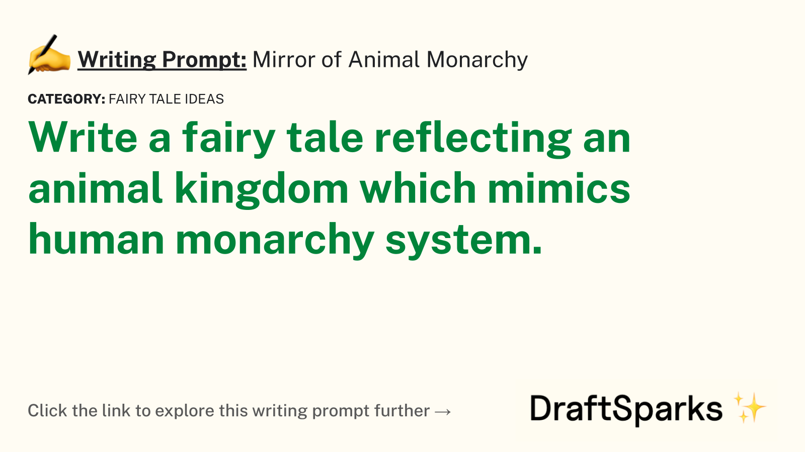 Mirror of Animal Monarchy