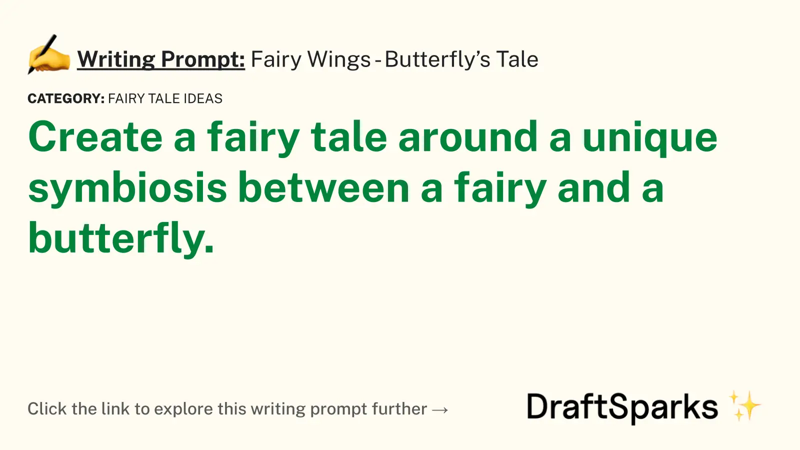 Fairy Wings – Butterfly’s Tale