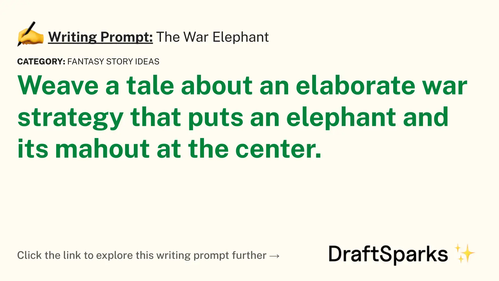The War Elephant