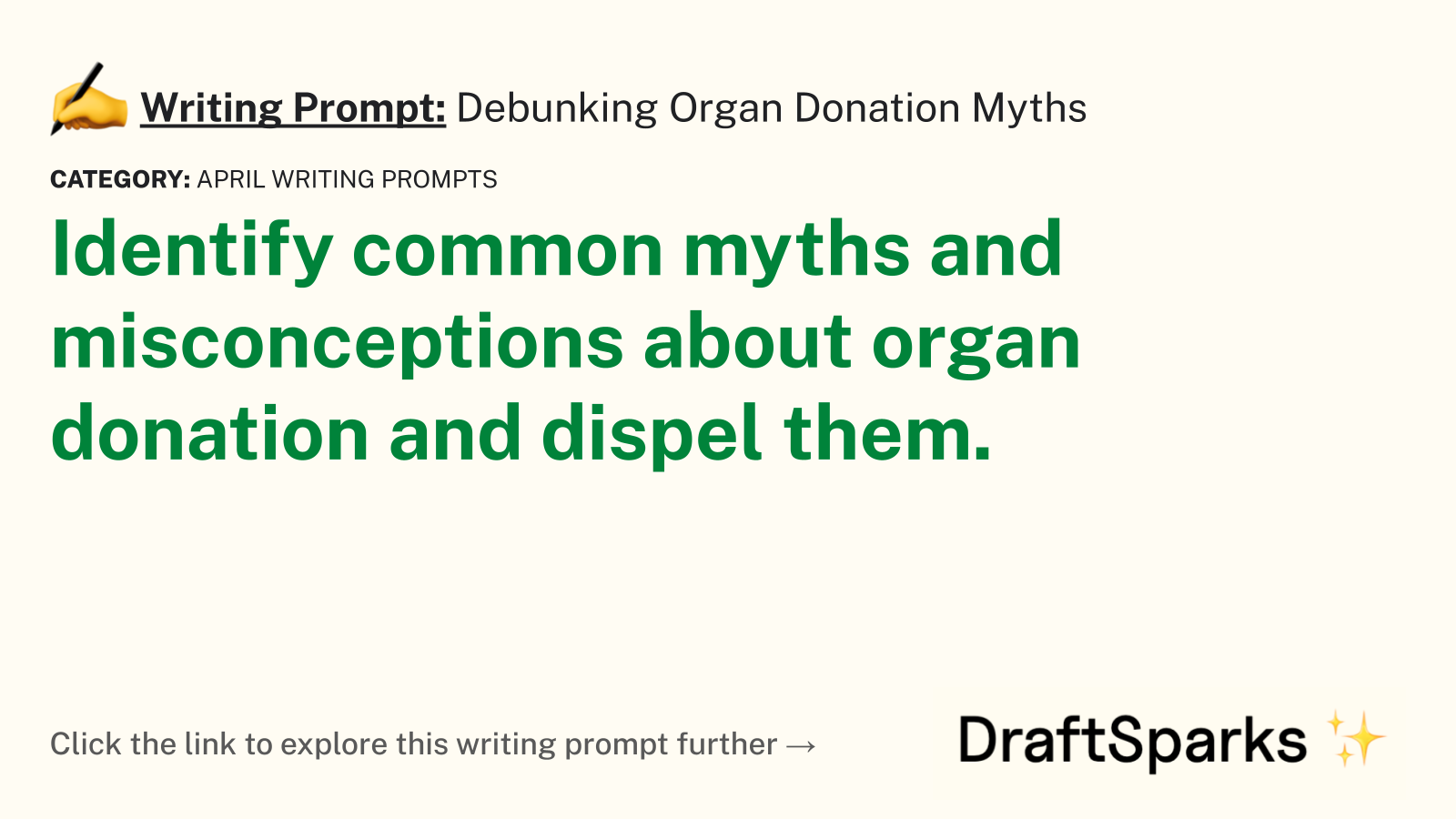 Debunking Organ Donation Myths