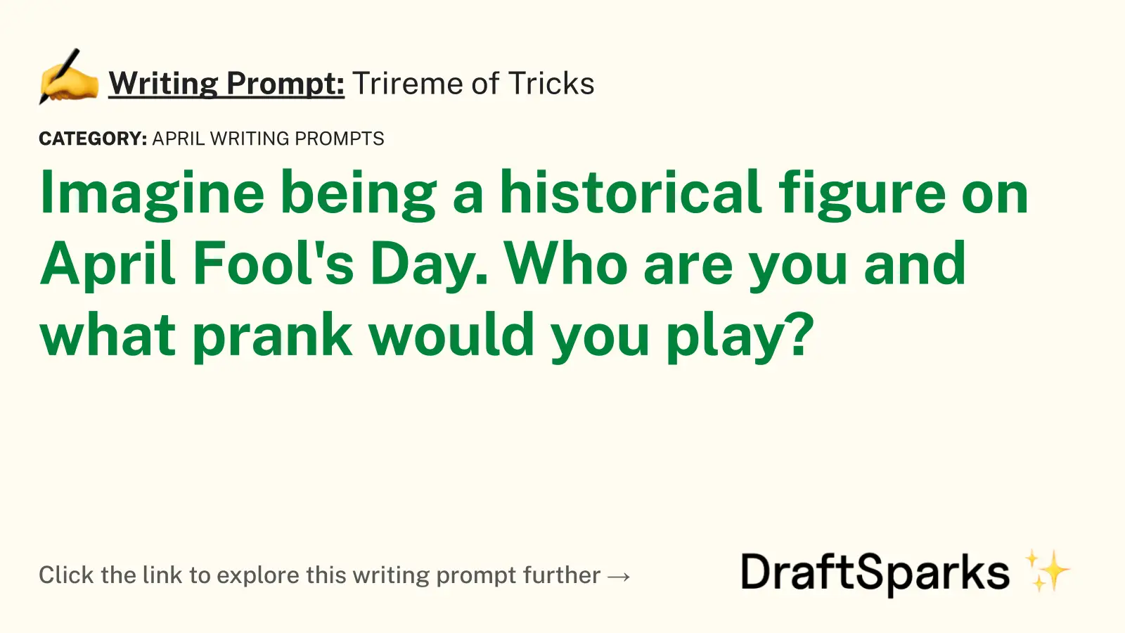 Trireme of Tricks