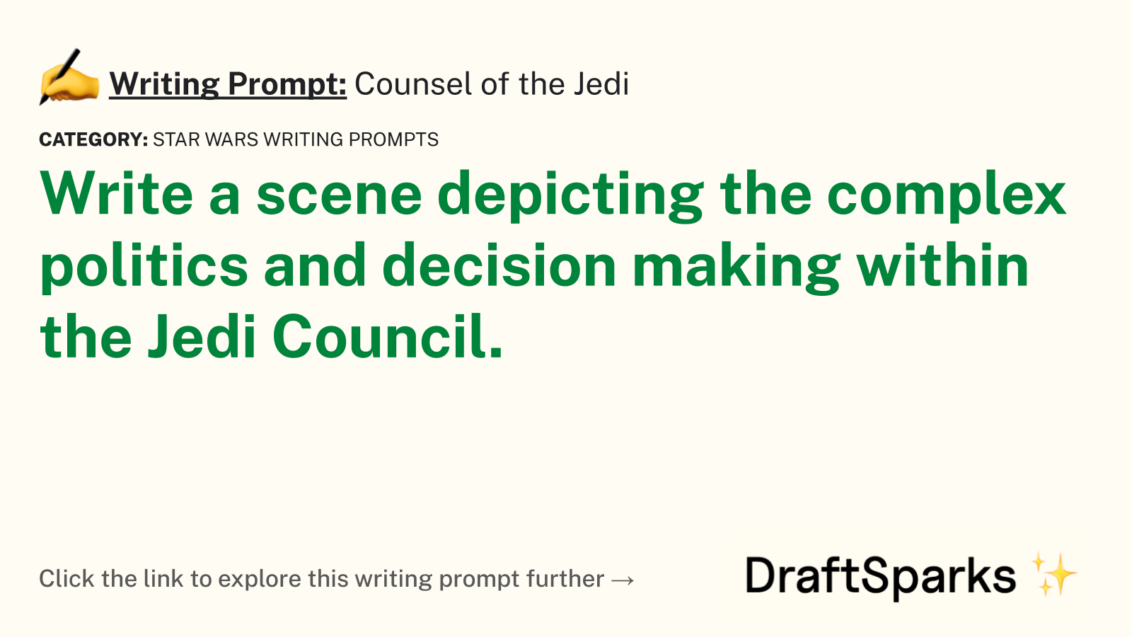 Counsel of the Jedi