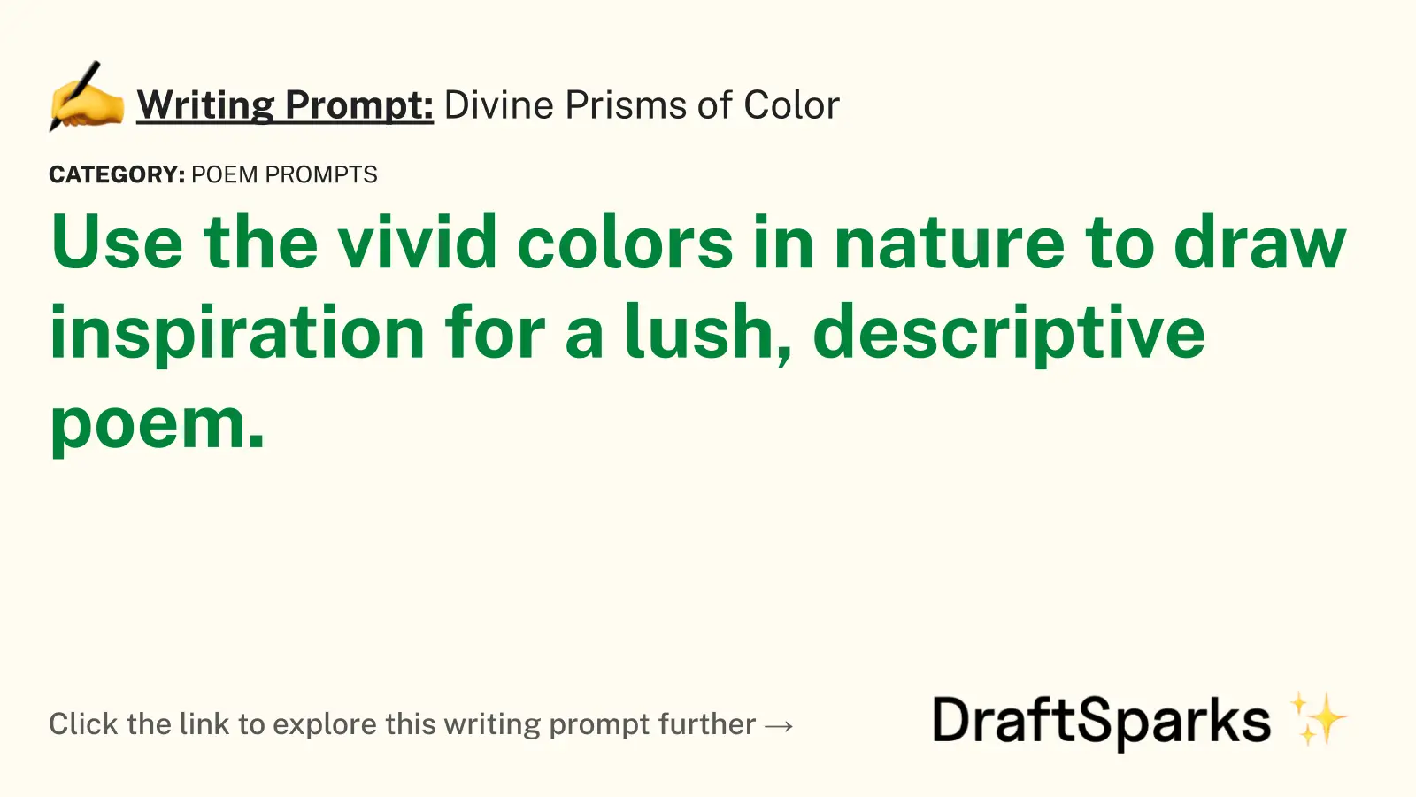 Divine Prisms of Color