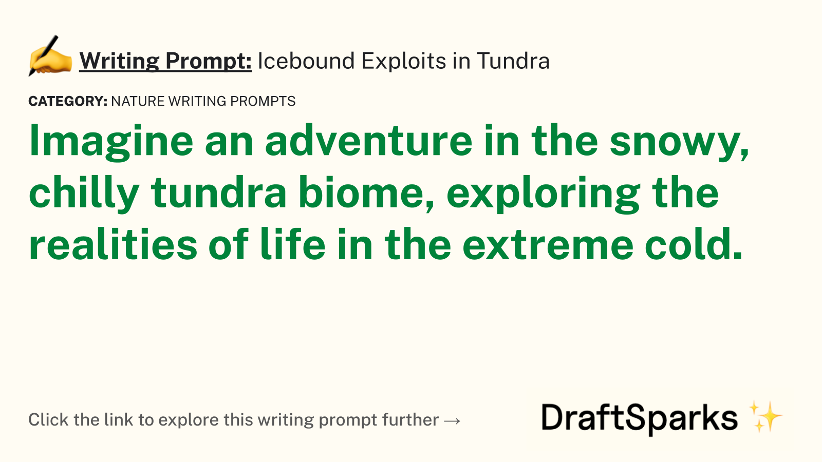 Icebound Exploits in Tundra