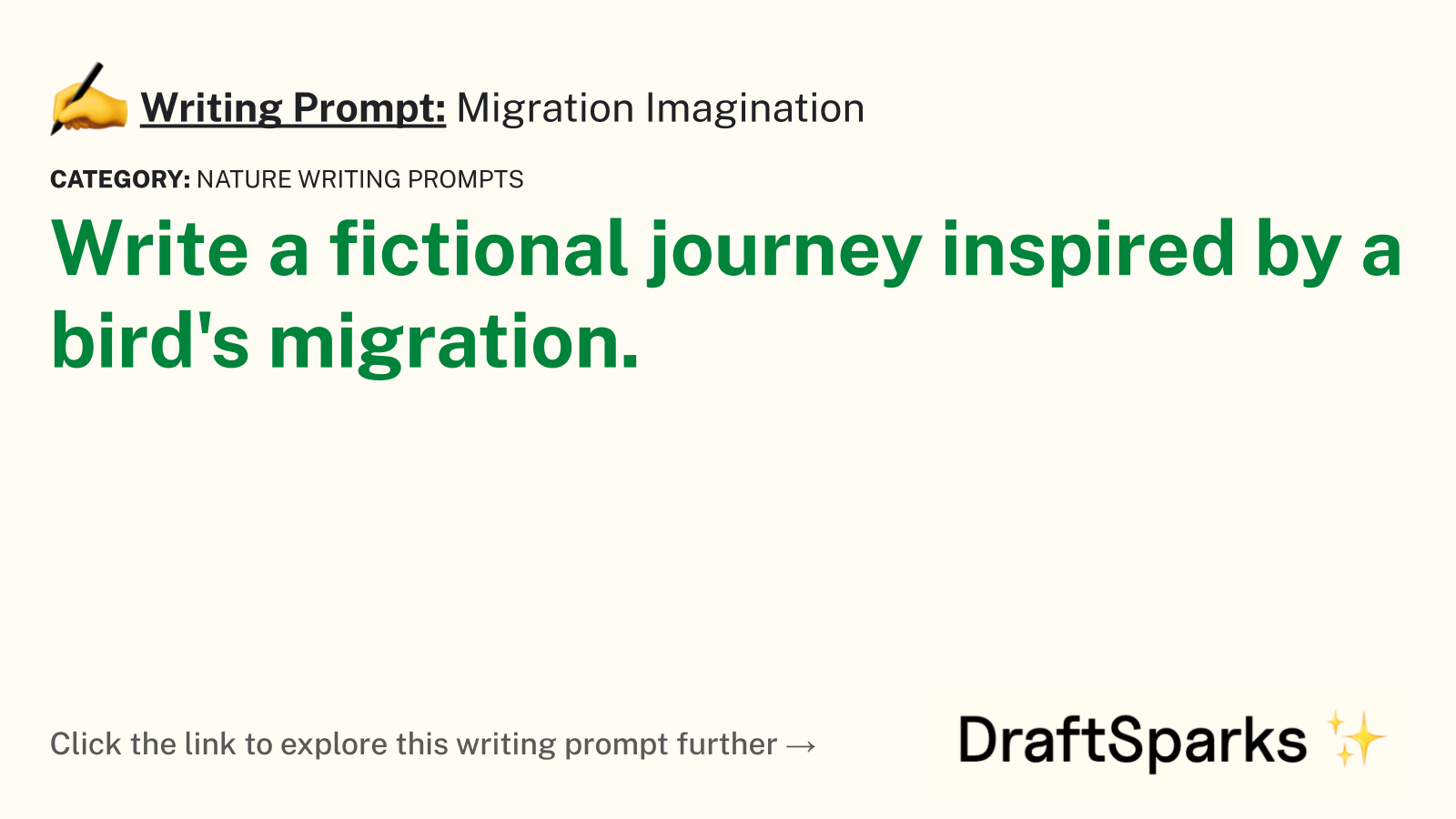 Migration Imagination