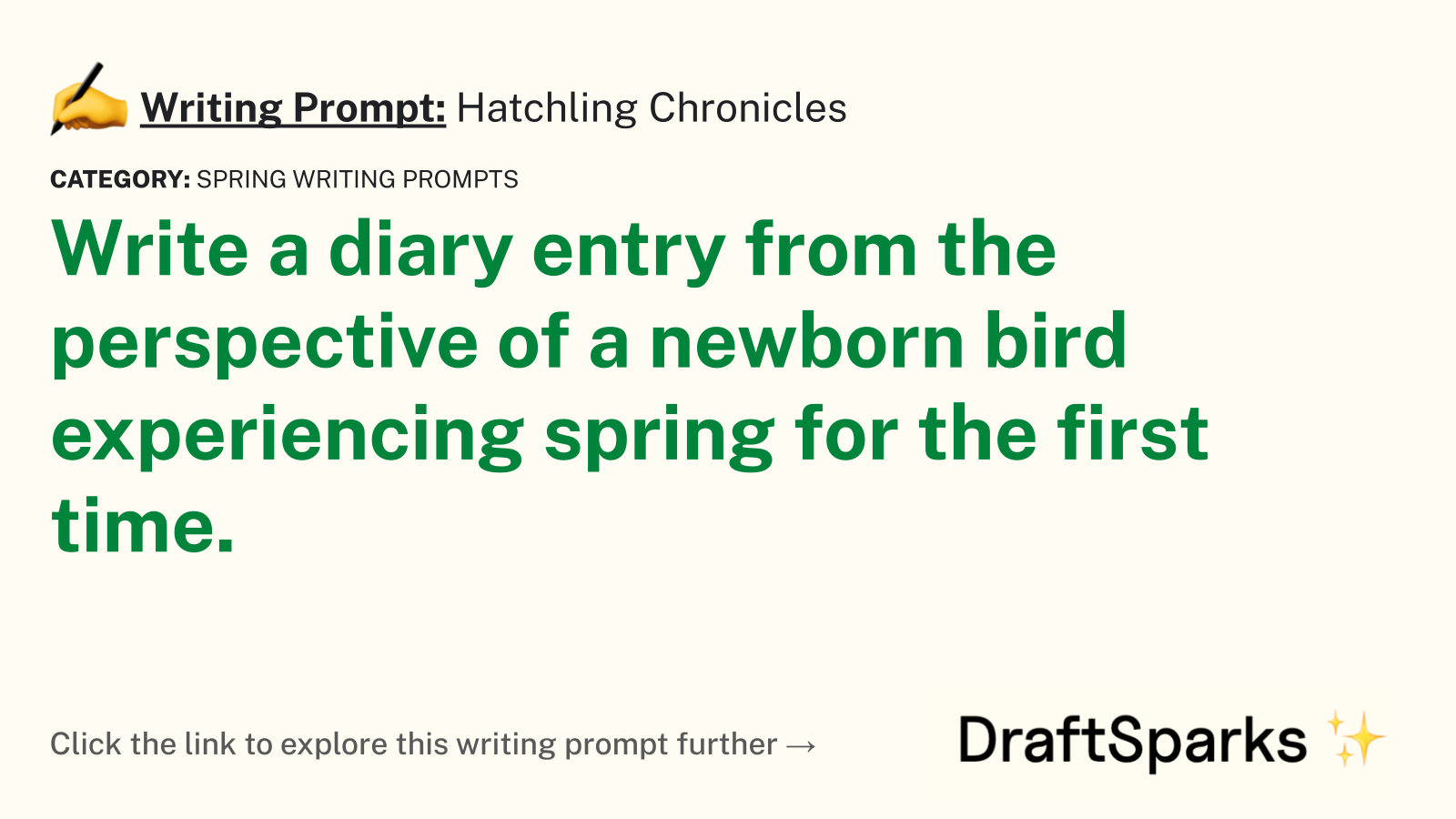Hatchling Chronicles