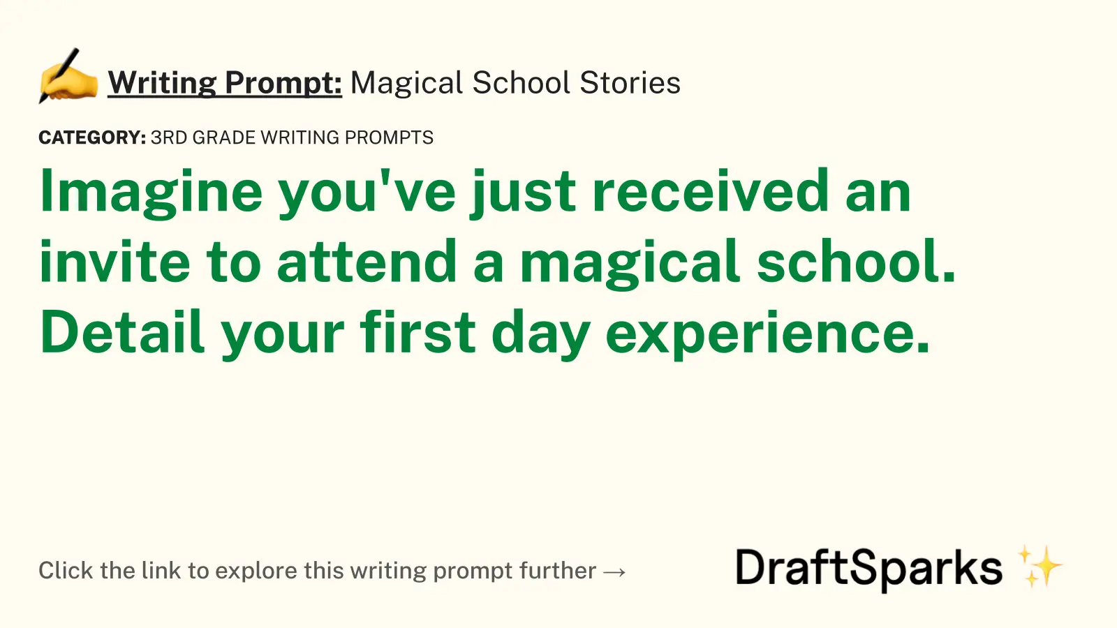 Magical School Stories