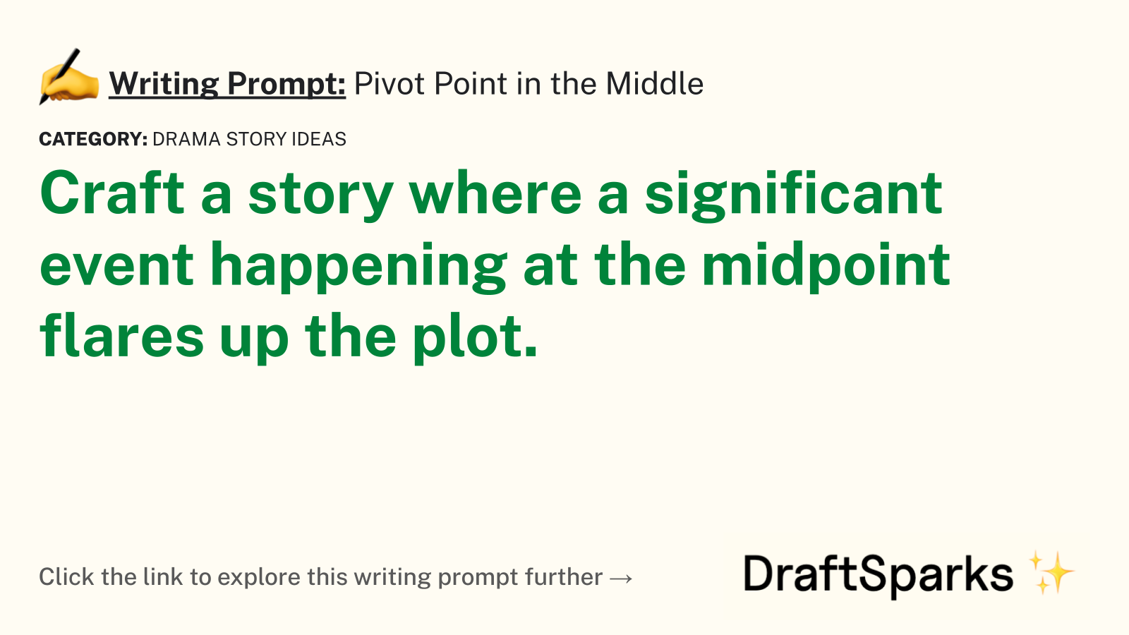 Pivot Point in the Middle