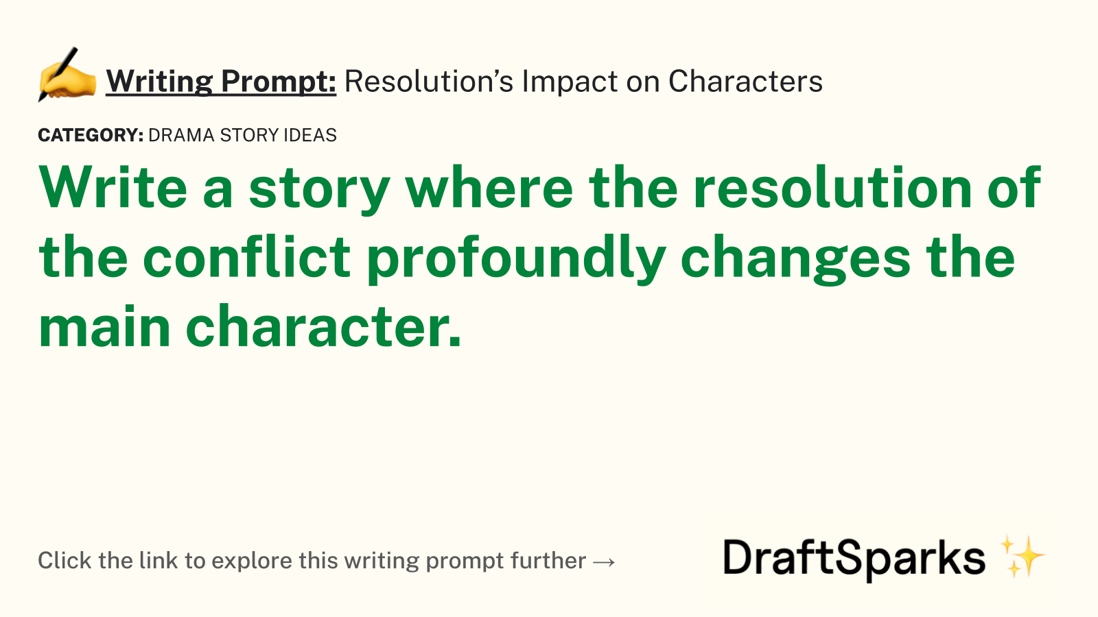 Resolution’s Impact on Characters